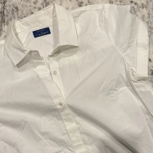 UNTUCKit White Short-Sleeve Button-Up Shirt - Picture 4 of 5